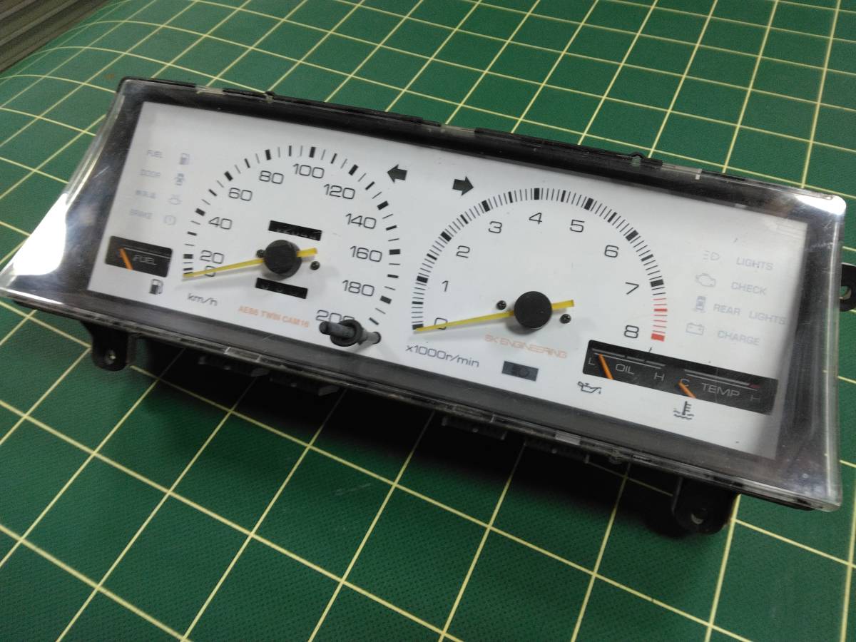超歓迎 AE86 ホワイトメーターASSY 電装品 - www.studiolegalecornia.it