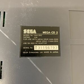 SEGA メガドライブ専用 MEGA-CD2 SUPER32X HAA-2912 MEGADRIVE 写真の物が全ての付属品です 箱付きの画像9