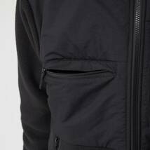 Sサイズ新品 THE NORTH FACE デナリフーディ NA72052 K ブラック 黒 フルジップ ボア フリース ジャケット ノースフェイス Denali Hoodie_画像6