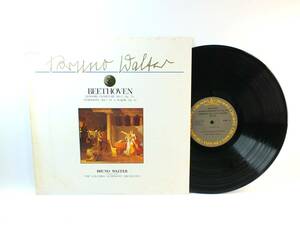 LP 15AC 1272 ブルーノ・ワルター　ベートーヴェン　交響曲　第７番　イ長調　レオノーレ序曲　第２番　【8商品以上同梱で送料無料】