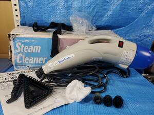 ★500円即決! upca シーシーピー C-500 スチームクリーナー Steam Cleaner 洗車 キッチン 掃除 箱説明書付き 通電確認済み