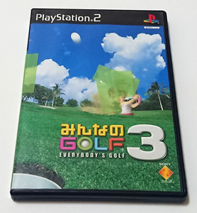 【PS2ソフト】みんなのGOLF3 ※ハガキ付き