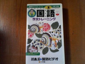 EL　ビデオ　岩本式習熟ビデオ　国語　2　作文トレーニング　岸本裕史　