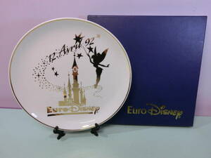  euro * Disney Land open memory interior . plate Tinkerbell tink. castle decoration plate Royal Staffordbo-n tea inaTinker Bell