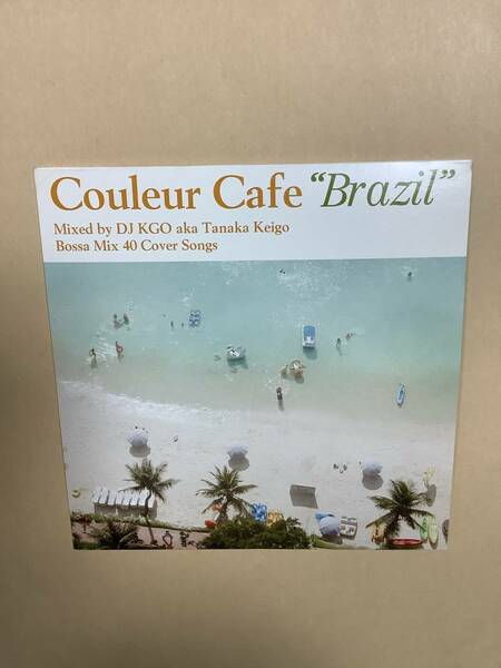 送料無料 COULEUR CAFE “BRAZIL” MIXED BY DJ KGO aka Tanaka Keigo BOSSA MIX 40 COVER SONGS 紙ジャケット仕様