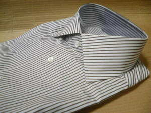 百貨店ブランド＊CAMICIAIO classico カミチャイオ＊サイズ S 37-82＊日本製/綿100% 高級Yシャツ　
