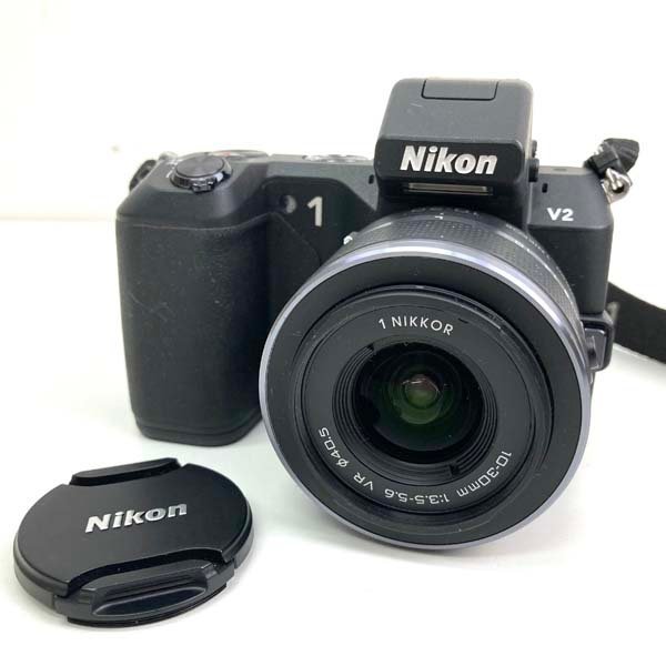 未使用に近い Nikon NIKON V2 ズームレンズキット BLACK-