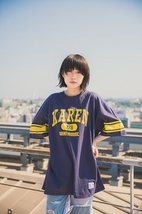 タワレコ Tower Records ツチヤカレン×WEARTHEMUSIC College Tシャツ ビッグサイズ ユニセックス可 CDなし納品書付属 正規品_画像8