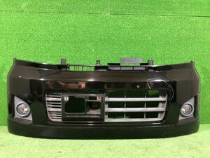 MH22S SUZUKI スズキ ワゴンRスティングレーターボ ブラック フロントバンパー　FRONT BUMPER ID:1417