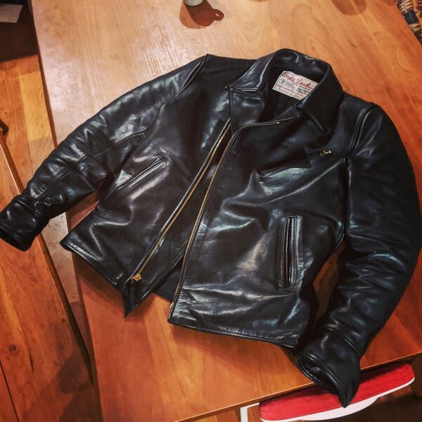 EIGHT LEATHERS レザージャケット HORSE HIDE LEATHER JACKET 