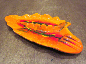  Vintage 60*s70*s* керамика ashu tray *230110k5-otclct1960s1970s керамика мелкие вещи интерьер дисплей пепельница пепел tray 