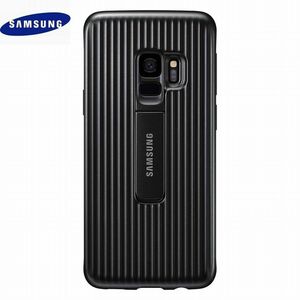 Galaxy S9 (5.8インチ)用 Protective Standing Cover【Samsung純正 並行輸入品】ブラック EF-RG960CBEG