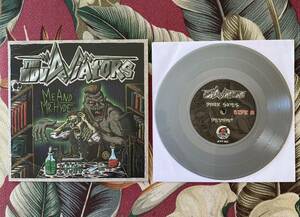 The KDV Deviators Limited Edition Silver Vinyl 108/666 7ep Me And Mr. Hyde.. 2018 Spain Press サイコビリー ロカビリー