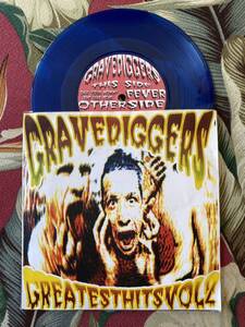 Gravediggers Blue Vinyl 7ep Greatest Hits Vol 2.. 1996 Holland Press サイコビリー ロカビリー