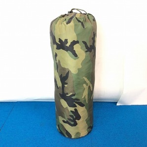 【米軍放出品】未使用品 迷彩バッグ ナイロンバッグ 収納バッグ 直径20cm×高さ60cm (ネコポス)☆CA23Oの画像2