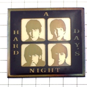 ピンバッジ・ビートルズ『A Hard DaysNight』アルバムジャケット音楽◆フランス限定ピンズ◆レアなヴィンテージものピンバッチ