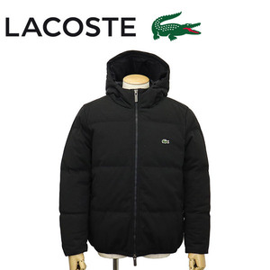 LACOSTE (ラコステ) BH102 ピケダウンジャケット LC295 031ブラック 52-L