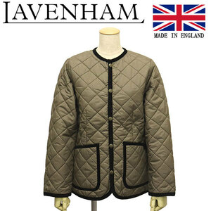 LAVENHAM (ラベンハム) WMS SLJ4192 LAVENSTER ラブンスター クルーネック ウィメンズ キルティングジャケット イギリス製 LH008 C62CORK 0