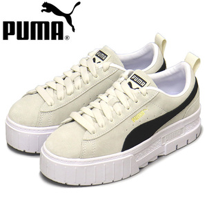 PUMA (プーマ) 380784 メイズ レディース スニーカー 02 アイボリーグロー PM175 24.0cm