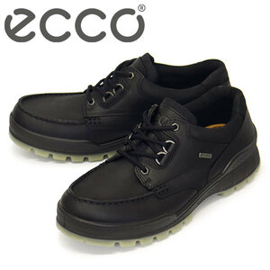 ECCO (エコー) 83171451052 TRACK 25 MENS LOWCUT GTX レザーシューズ BLACK/BLACK EC004 43-約26.5cm-27.0cm