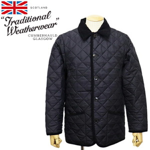 Traditional Weatherwear (トラディショナルウェザーウェア) G222APQCO0250AA WAVERLY TWW メンズキルティングジャケット TW003 02NAVYxNAV