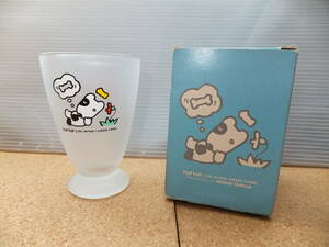  unused rare Mister Donut mistake domister Donut PuP tap REI MIYAO GREEN CAMELpap tap glass . tail .. retro Novelty 