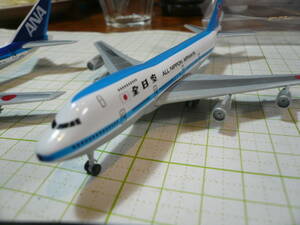 即決有 ２個組1/500 BOEINGボーイング747SR ANA 全日空 Collectors トリトンブルーモヒカンブルー スーパージャンボ 送料５２０円～