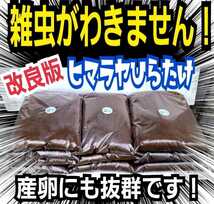 カブトムシ幼虫が大きくなる！発酵マット【たっぷり３０袋】便利なチャック付袋　産卵にも抜群　ギネスサイズ羽化実積あり　雑虫が湧かない_画像2