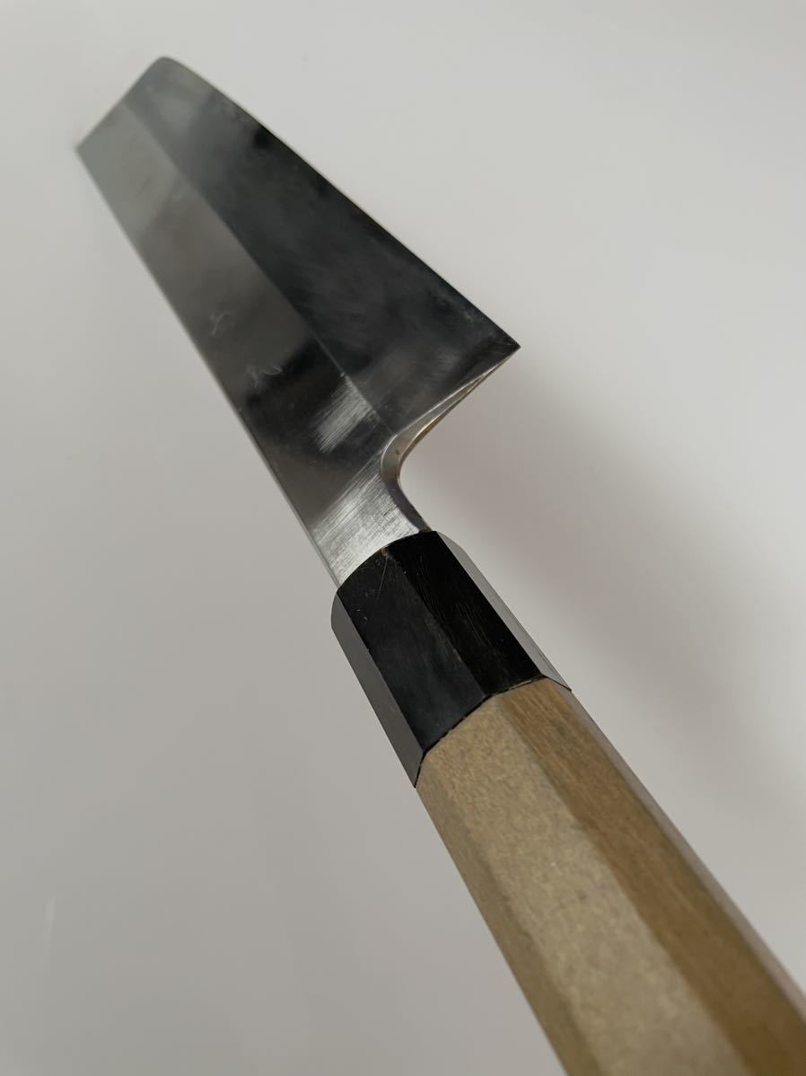 豪華で新しい 高鳳(輝)黒檀鎌型薄刃鞘付き 調理器具 - education