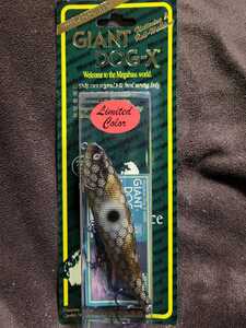 *Megabass*GIANT DOG-X Limited Color Megabass ja Ian to dog X BASILISK(SP-C) new goods Length 98.0mm Weight 1/2oz pencil bait 