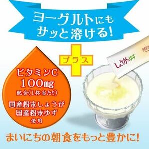 送料300円(税込)■st126■(1214) ◎日東紅茶 しょうが&ゆず 粉末清涼飲料 10本入 24点【シンオク】の画像4