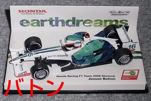 ホンダ別注 1/43 バトン 2008ショーカー HONDA RA107 RA108