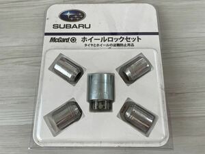  Subaru original McGuard SUBARU x McGard wheel lock nut set Impreza Forester Exiga Legacy Levorg XV