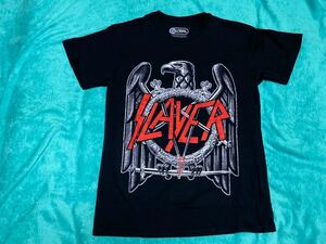 SLAYER スレイヤー Tシャツ M バンドT ロックT Divine Intervention Reign in Blood South of Heaven Metallica Anthrax Megadeth