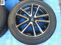 中古 17インチ 7J +48 PCD114.3 5穴 C-HR 215/60R17 タイヤホイール_画像3