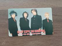 [即決/未使用] GLAY EXPO'99 SURVIVAL テレカ 50度 テレホンカード グレイ TERU/JIRO/TAKURO/HISASHI 同梱可 118D_画像1