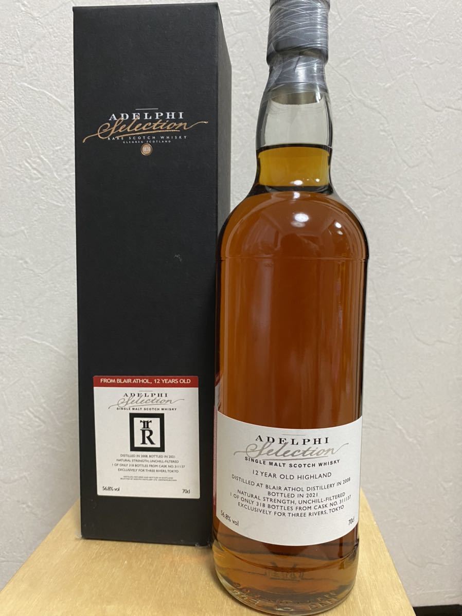 ウイスキー アデルフィ 12年 56.8% 700ml iQCVZ-m84975750451 ブレア