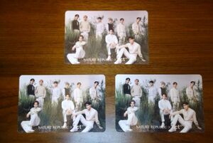 G146　☆3枚セット☆ トレカ 韓国 NCT127 ネイチャーリパブリック　Nature Republic　グリーンダーマCICAデイリーシートマスク特典