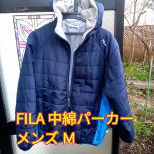 【最終価格】【美品】FILA フィラ 中綿 ポリエステルパーカー