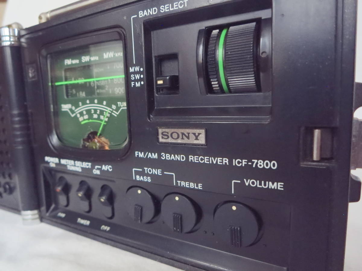 オーディオ機器 ラジオ ヤフオク! -「ソニー icf 7800」の落札相場・落札価格