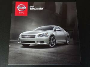 * Nissan каталог Maxima MAXIMA USA 2013 быстрое решение!