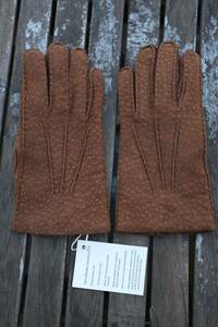 [ new goods ]MEROLAme roller kapi rose gloves light brown 