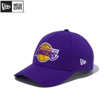 NEWERA ニューエラ ロサンゼルス レイカーズ Lakers キャップ CAP 帽子 9FORTY バスケ バスケットボール NBA ユニセックス 紫 パープル_画像1