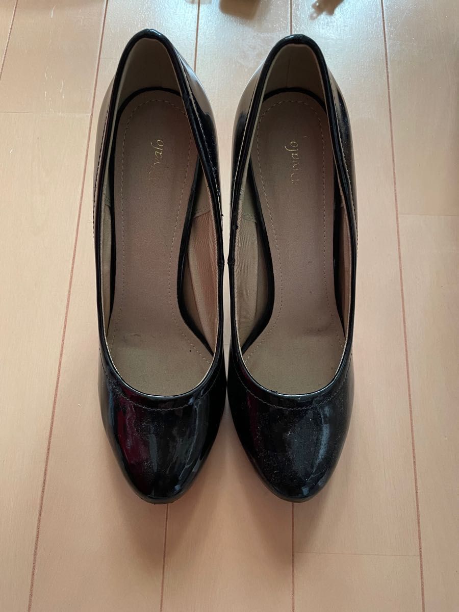 1度だけ着用 PRADA プラダ エナメル パンプス 約25㎝(38.5) zagreb