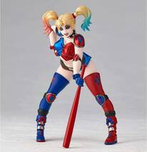 ハーレイ・クイン 新カラー版 Harley Quinn Ver. 約150mm アクションフィギュア リボルテック 海洋堂 figurecomplex AMAZING YAMAGUCHI_画像6