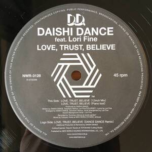 Daishi Dance Feat. Lori Fine / Love, Trust, Believe　[New World Records - NWR-3128]