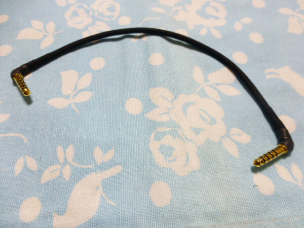 4.4mm5極 - 4.4mm5極 ライン入力ケーブル BELDEN 1804a 20cm L-L 構成 低背 コンパクト加工 ZEN DAC ZEN CAN BD20 BA2 R2R2000 DX220MAX