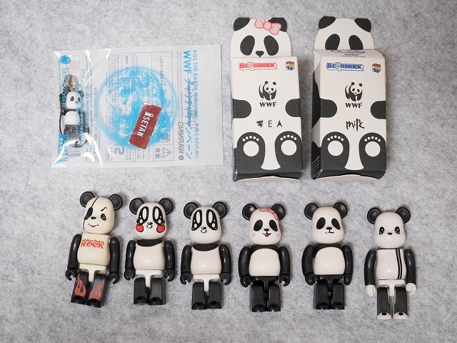ナチュラルネイビー 伊勢丹三越WWFチャリティー非売品パンダ白くまベア