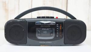 レトロコレクション *AIWA アイワ*STEREO RADIO CASSETTE RECORDER コンパクトラジカセ ミニラジカセ *MODEL CS-P5 *ACアダプタ付