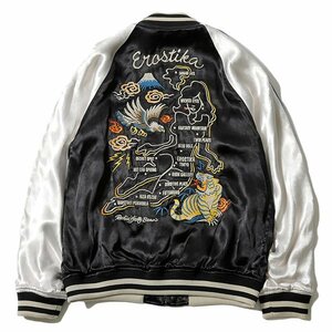 ro gold Jerry bean Rockin'Jelly Bean MARIA NUDE MAP SOUVENIR JACKET Mali a Japanese sovenir jacket new goods domestic regular L rude gallery 22AW including carriage 